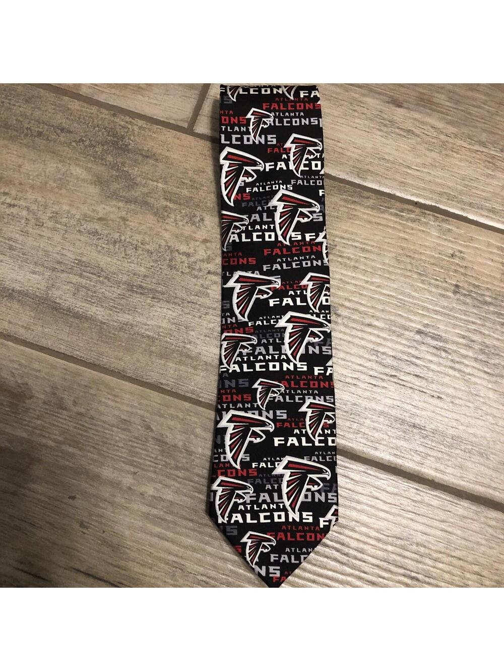 NFL Atlanta Falcons Necktie 100% Silk